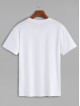 White Number Print T-shirt