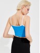 Contrast Binding Crop Cami Top