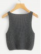 Pocket Patch V-neck Tank Top