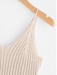 Rib Knit Crop Cami Top