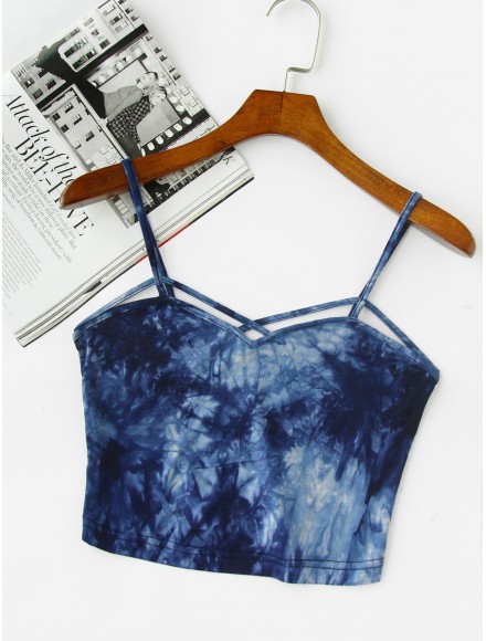 Strappy Tie Dye Cami Top