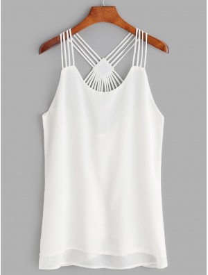 Strappy Back Layered Tank