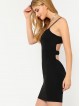 Cutout Back Cami Dress