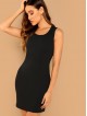 Caged Back Bodycon Dress