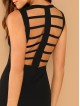 Caged Back Bodycon Dress